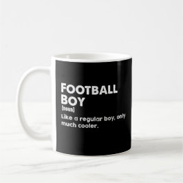 Football Boy Funny Definition Football Lover Kaffeetasse