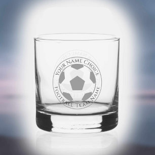 Football Club Supporter Whiskyglas