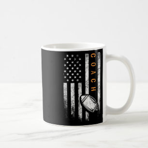 Football Coach American Flag Football Trainer Coac Kaffeetasse