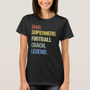 Football Coach Vater T-Shirt