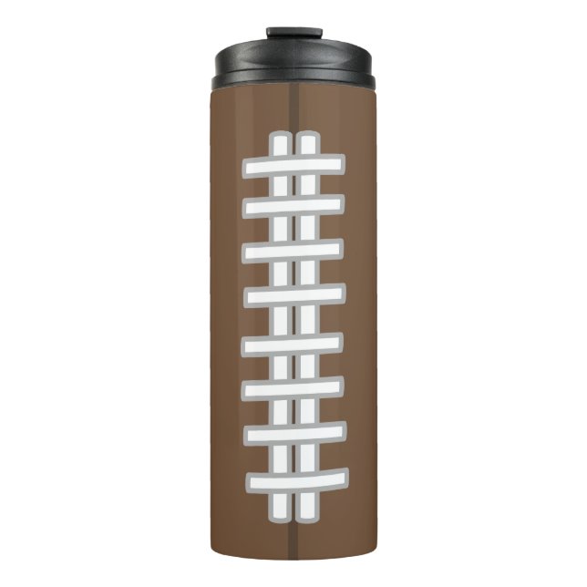 Football Coffee Thermal Tumbler Thermosbecher (Vorderseite)