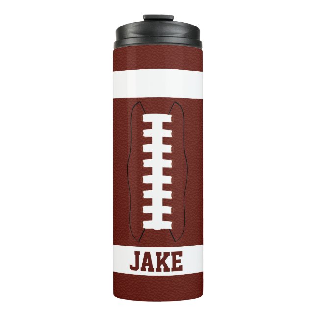 Football Custom Thermal Tumbler Thermosbecher (Vorderseite)
