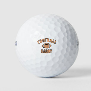 Football Daddy Zeichne und Text Golfball