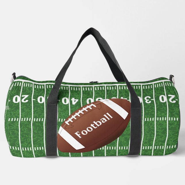 Football Design Duffel Bag Duffle Bag (Vorderseite)