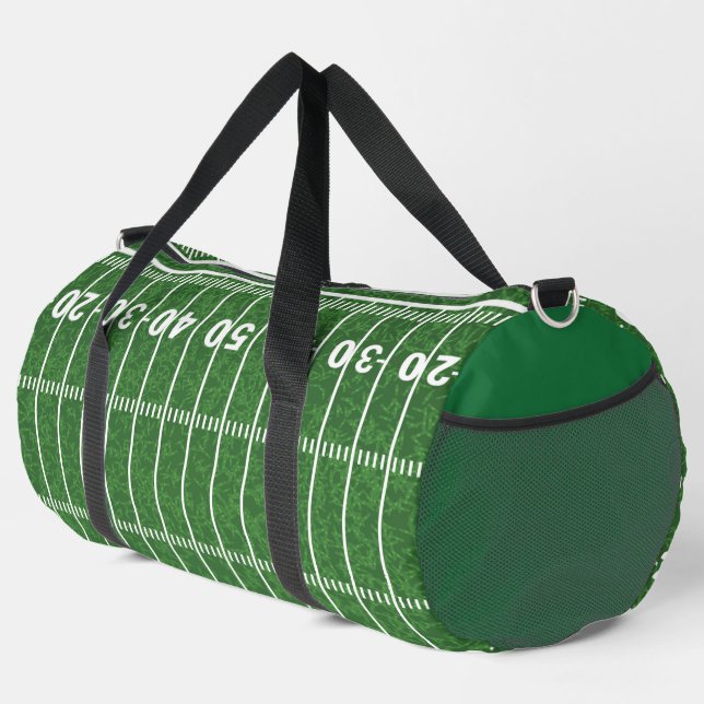 Football Design Duffel Bag Duffle Bag (Rechte Ecke)