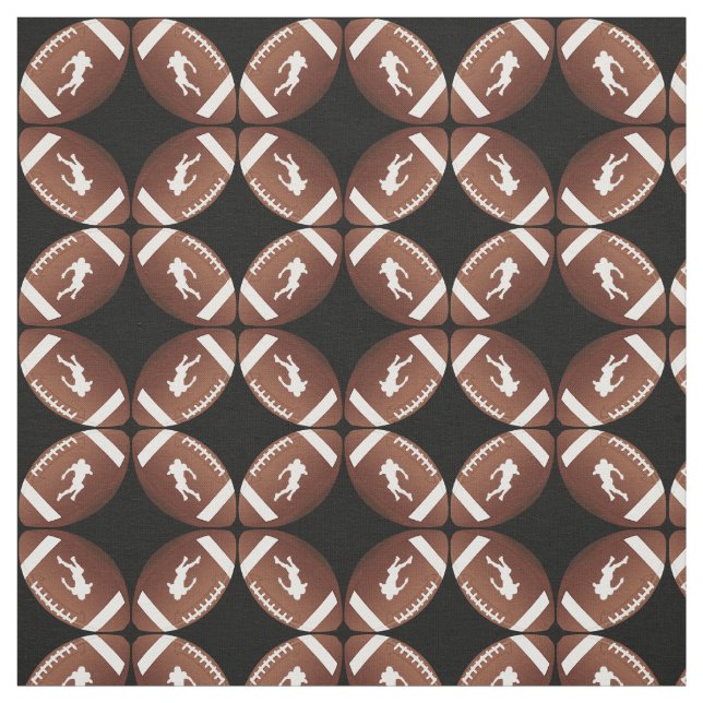 Football Design Fabric Stoff (Muster)