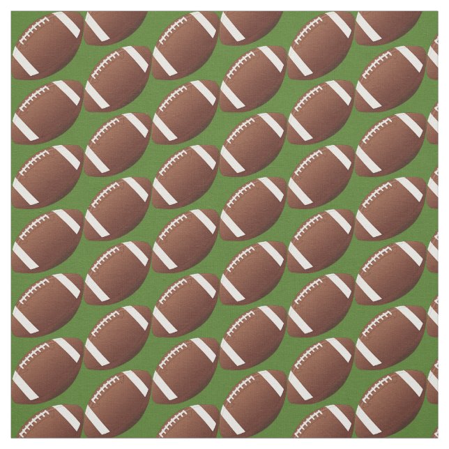 Football Design Fabric Stoff (Muster)