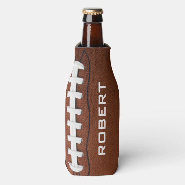 Football Design Flasche Cooler Flaschenkühler (Flaschenvorderseite)