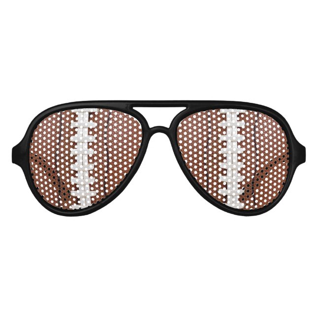 Football Design Foto Sonnenbrillen Shades (Vorderseite)