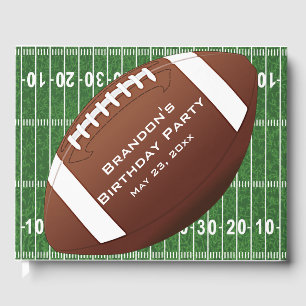 Football Design Gästebuch