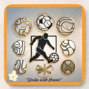 "Football Design Inspiration" Getränkeuntersetzer