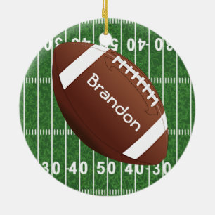 Football Design Ornament