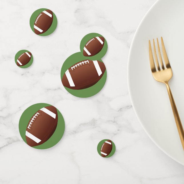 Football Design Table Confetti Konfetti (Gruppe)