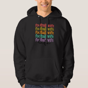 Football Ehefrau Life Best Football Player Ehefrau Hoodie