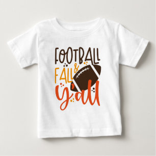 Football Fall & Y'all Baby T-shirt