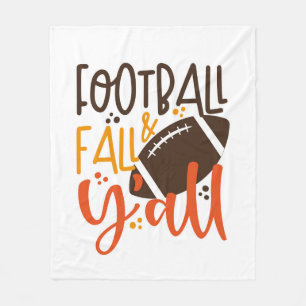 Football Fall & Y'all Fleecedecke