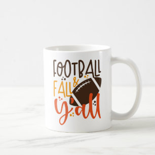 Football Fall & Y'all Kaffeetasse