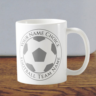 Football Fan Name & Football Club Kaffeetasse