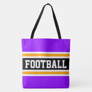 FOOTBALL Fette athletische helle lila schwarze Str