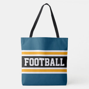 FOOTBALL Fette Sportliche Schwarz Orange Türkis St