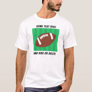 Football Field Custom T-Shirt