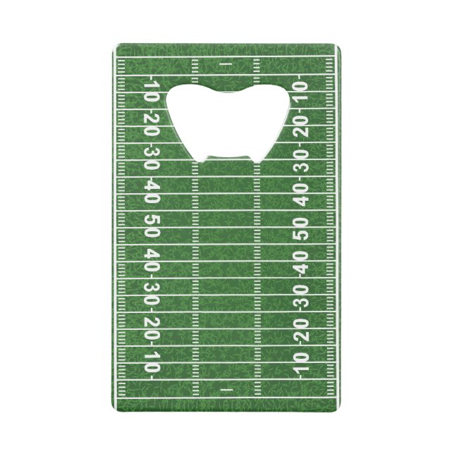 Football Field Design Flaschenöffner (Vorderseite)
