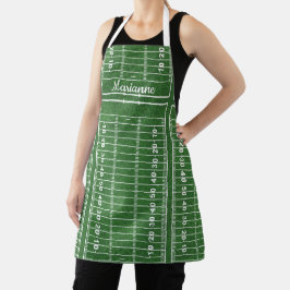 Football Field Design Schürze
