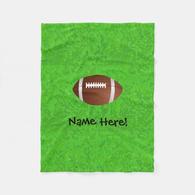 Football Field Junior Varsity Fleecedecke (Vorderseite)