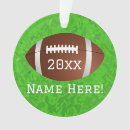 Football Field Junior Varsity Ornament