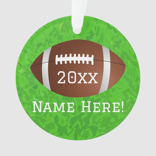 Football Field Junior Varsity Ornament (Vorderseite)