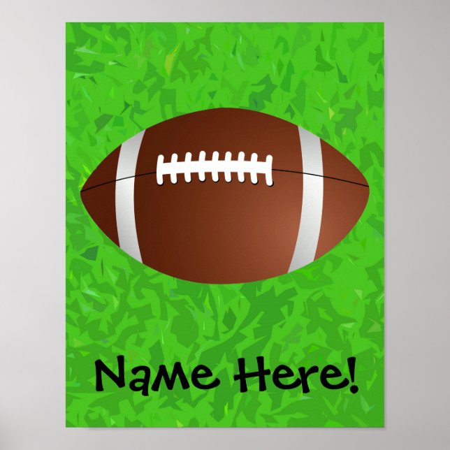 Football Field Junior Varsity Poster (Vorne)