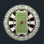 Football Field Multi-Target Jersey Style Dartscheibe<br><div class="desc">Ein lustiges Fußball-Thema Dartboard. Das Fußballfeld ist zentral mit Dart-Sonnenstrahlen ausgestattet. Auch hat 20 Zähler jersey Umfang für kleine zusätzliche Ziele für mehr Herausforderungen. Ideal für traditionelle Dartspiele, neue eigene oder als cooles Statement-Kunstwerk. Viel Spaß!</div>