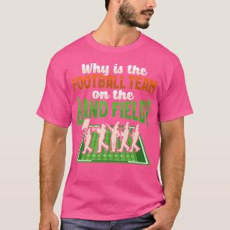 Football Field or band field design for a trorum m T-Shirt