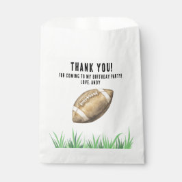 Football First Year Down Birthday Party Geschenktütchen