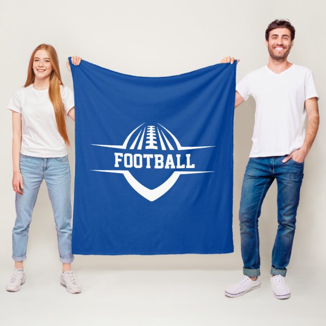 Football Fleece Blanket (Beispiel)