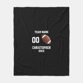 Football Foto Collage Fleecedecke