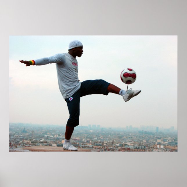 Football Freestyle Poster (Vorne)