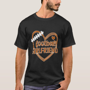 Football-Freundin Herzfreund eines Fußballspielers T-Shirt