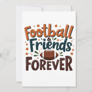 Football Friends Forever Fantasy Football Saison Einladung