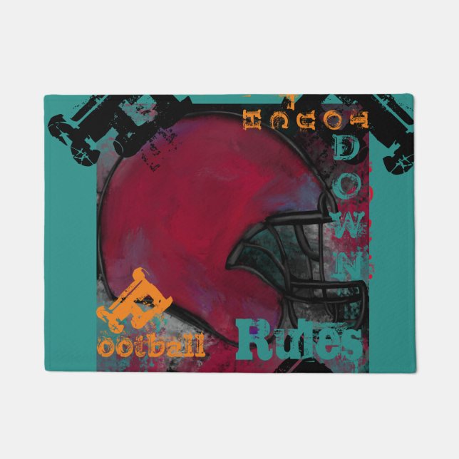 FOOTBALL FUßMATTE (Vorderseite)