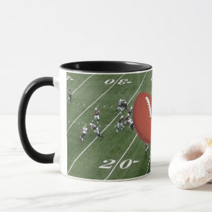 Football Game in Progress Football personalisieren Tasse