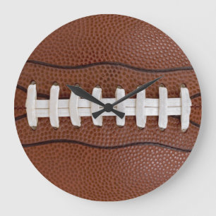 Football Gift Idea Football Große Wanduhr