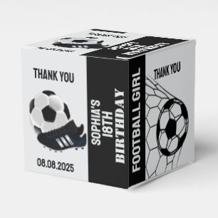 Football Girl, Football Player Geschenk, Geburtsta Geschenkschachtel