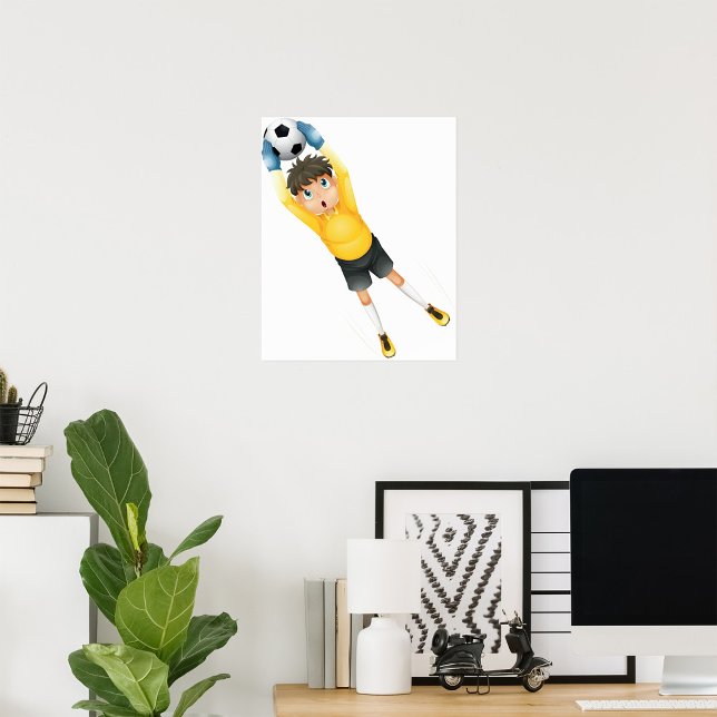 Football Goalie Poster (Von Creator hochgeladen)