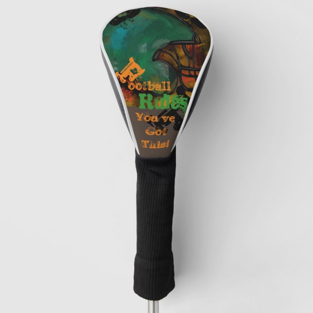 FOOTBALL GOLF HEADCOVER (Vorderseite)