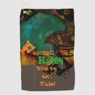 FOOTBALL GOLFHANDTUCH