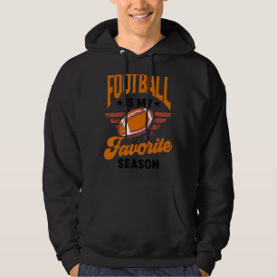 Football Grafik Women and Girls Football Player Hoodie