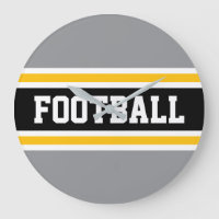 FOOTBALL Grau Weiß Schwarz Orange Rennstreifen