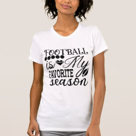 Football Is My Favorite Season American Football T-Shirt