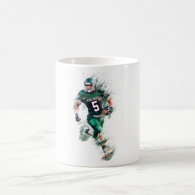 Football Kaffeetasse (Mittel)